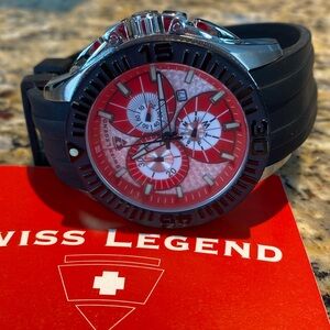 Swiss Legend Evolution Swiss Quartz Chronograph Watch model 110007953.